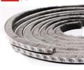 Adhesive pile weather strip