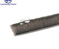Silicone pile weather strip